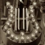 The Letter u_5 - Accent - Sepia Tone