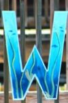 The Letter w_7 - Caribbean - Color