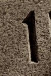The Letter 1- NYC - Sepia Tone