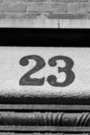 The Letter 23 - NYC - Black & White