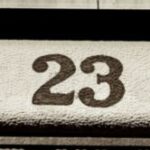 The Letter 23 - NYC - Sepia Tone
