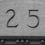 The Letter 25 - NYC - Black & White