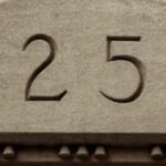 The Letter 25 - NYC - Sepia Tone