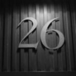 The Letter 26 - NYC - Black & White