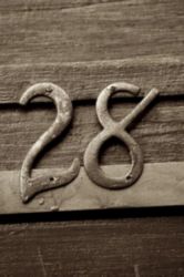 The Letter 28 - NYC - Sepia Tone