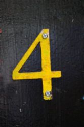 The Letter 4 - NYC - Color