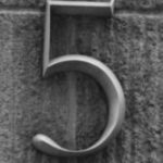 The Letter 5_1 - NYC - Black & White