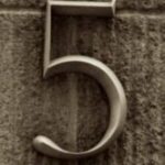 The Letter 5_1 - NYC - Sepia Tone
