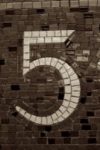 The Letter 5_2 - NYC - Sepia Tone