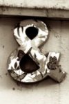 The Letter &_5 - London - Sepia Tone