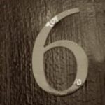 The Letter 6 - NYC - Sepia Tone