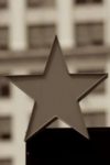 The Letter Star - NYC - Sepia Tone