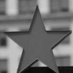 The Letter Star - NYC - Black & White