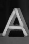 The Letter a_10 - NYC - Black & White