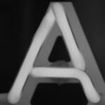 The Letter a_10 - NYC - Black & White