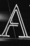 The Letter a_11 - NYC - Black & White