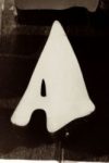 The Letter a_12 - London - Sepia Tone