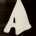 The Letter a_12 - London - Sepia Tone