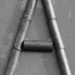 The Letter a_13 - London - Black & White