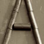 The Letter a_15 - London - Sepia Tone