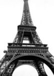 The Letter a_1 - PARIS - Black & White