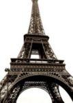 The Letter a_1 - PARIS - Sepia Tone