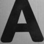 The Letter a_1 - NYC - Black & White