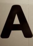 The Letter a_1 - NYC - Sepia Tone