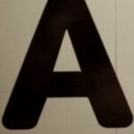 The Letter a_1 - NYC - Sepia Tone