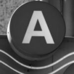 The Letter a_3 - NYC - Black & White