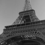 The Letter a_4 - PARIS - Black & White