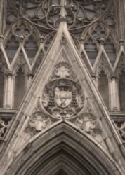 The Letter a_4 - NYC - Sepia Tone