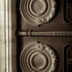 The Letter a_7 - PARIS - Sepia Tone