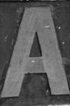 The Letter a_7 - NYC - Black & White