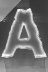 The Letter a_8 - London - Black & White