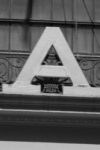 The Letter a_8 - NYC - Black & White