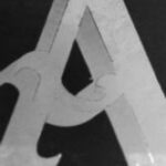 The Letter a_8 - PARIS - Black & White