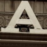 The Letter a_8 - NYC - Sepia Tone