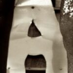 The Letter a_9 - London - Sepia Tone