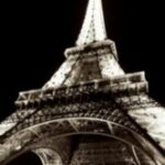 The Letter a_9 - PARIS - Sepia Tone