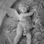 The Symbol angel_1 - Black & White - A&S