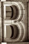 The Letter b_11 - London - Sepia Tone