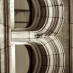 The Letter b_11 - London - Sepia Tone