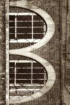 The Letter b_12 - London - Sepia Tone