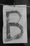 The Letter b_13 - London - Black & White