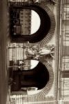 The Letter b_1 - PARIS - Sepia Tone