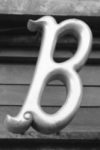 The Letter b_3 - London - Black & White