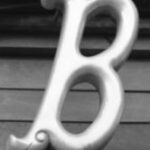The Letter b_3 - London - Black & White