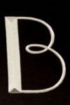 The Letter b_4 - London - Sepia Tone