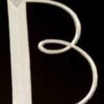 The Letter b_4 - London - Sepia Tone